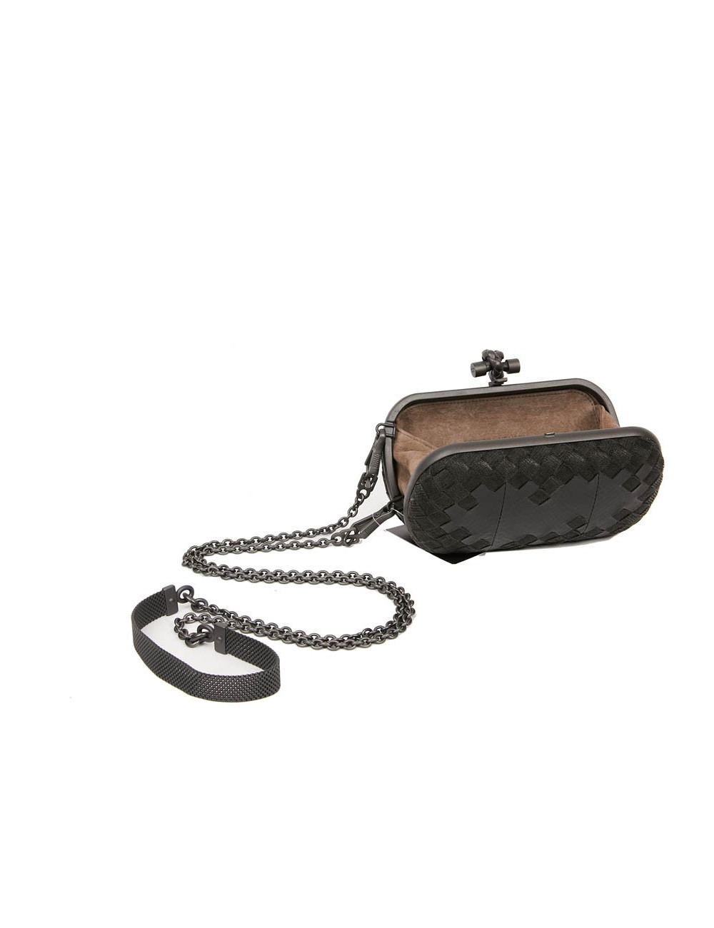 Pochette noire BOTTEGA VENETA