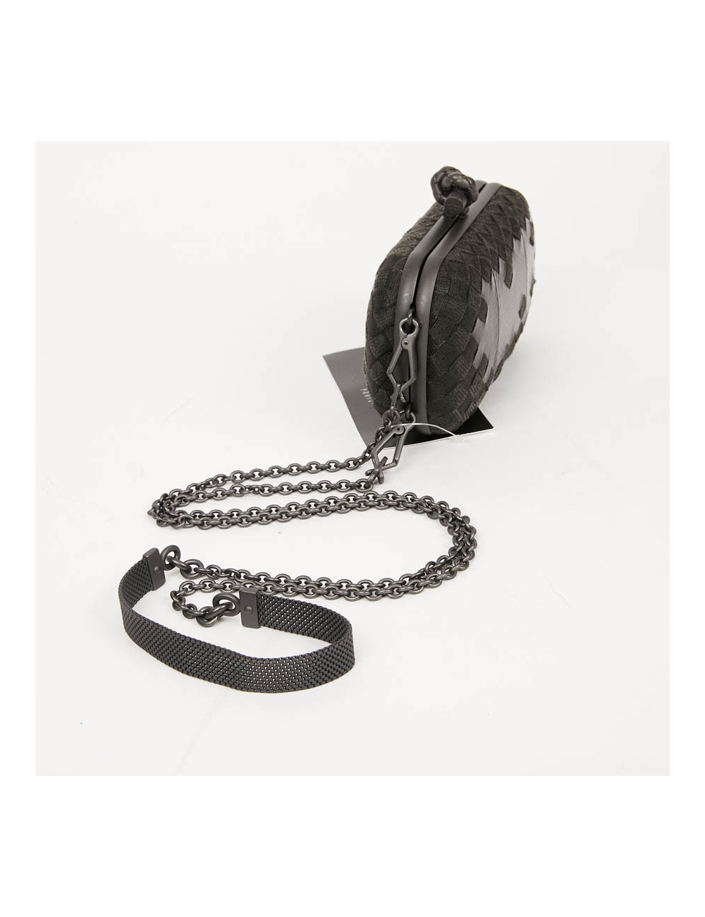 Pochette noire BOTTEGA VENETA