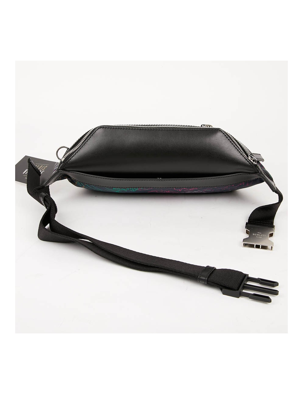 Banane BERLUTI Complice en toile et cuir