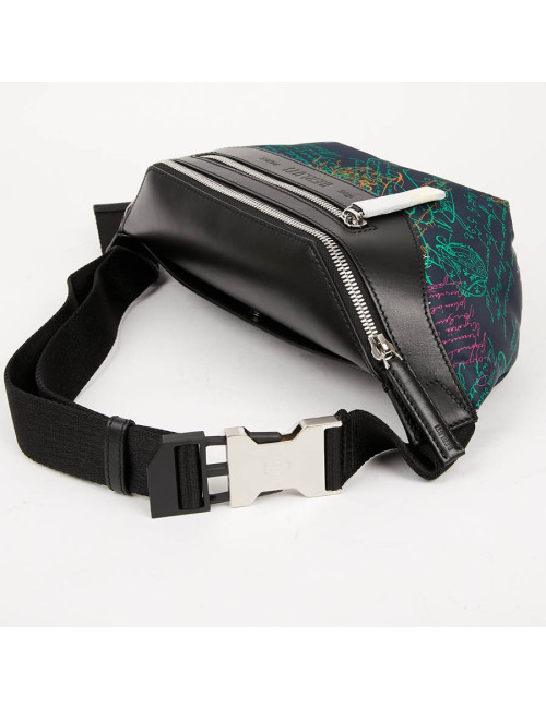 Banane BERLUTI Complice en toile et cuir