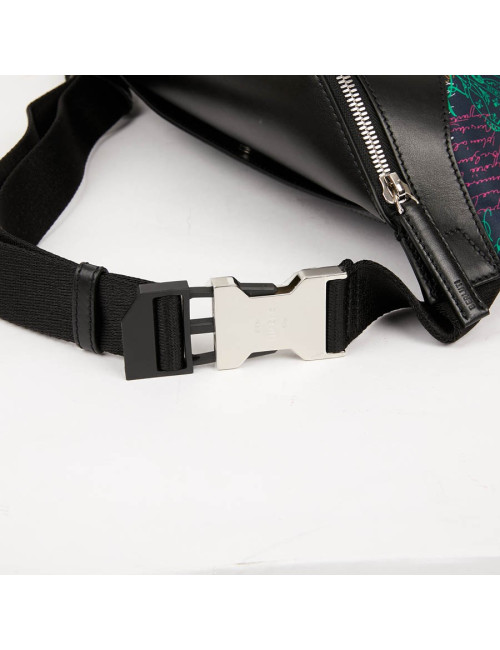 Banane BERLUTI Complice en toile et cuir