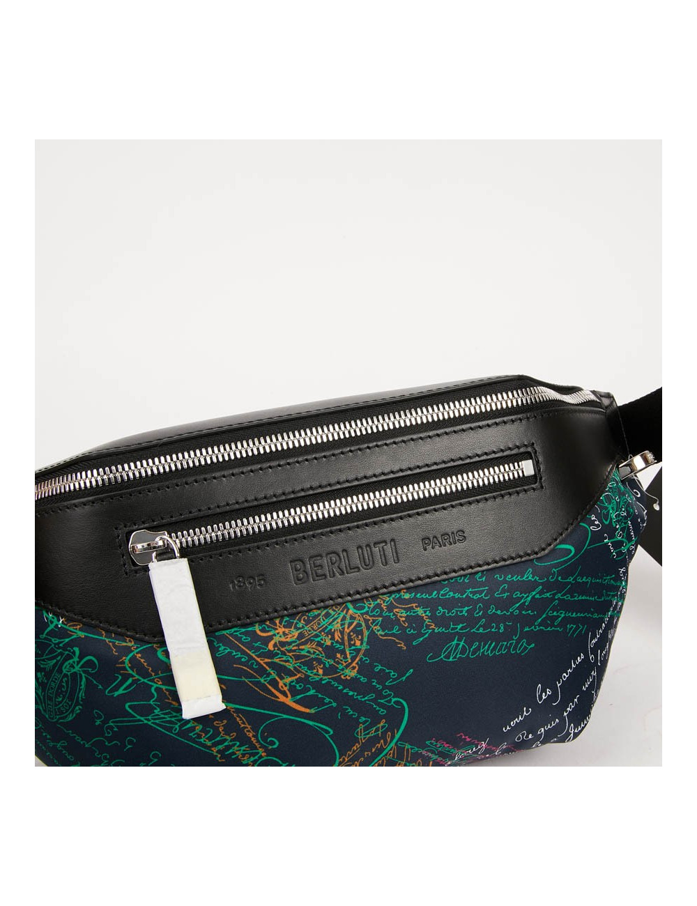 Banane BERLUTI Complice en toile et cuir