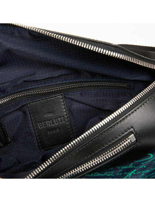 Banane BERLUTI Complice en toile et cuir