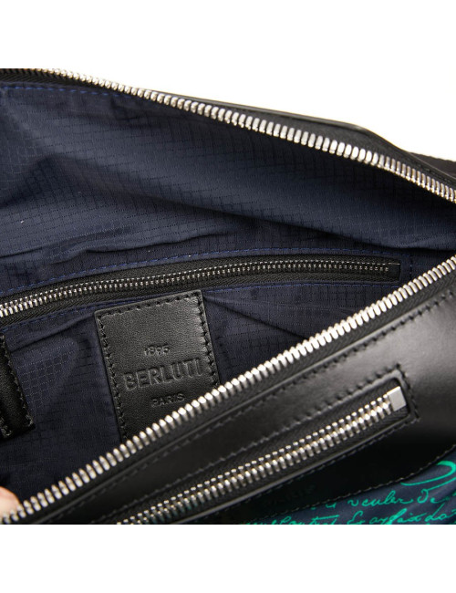 Banane BERLUTI Complice en toile et cuir