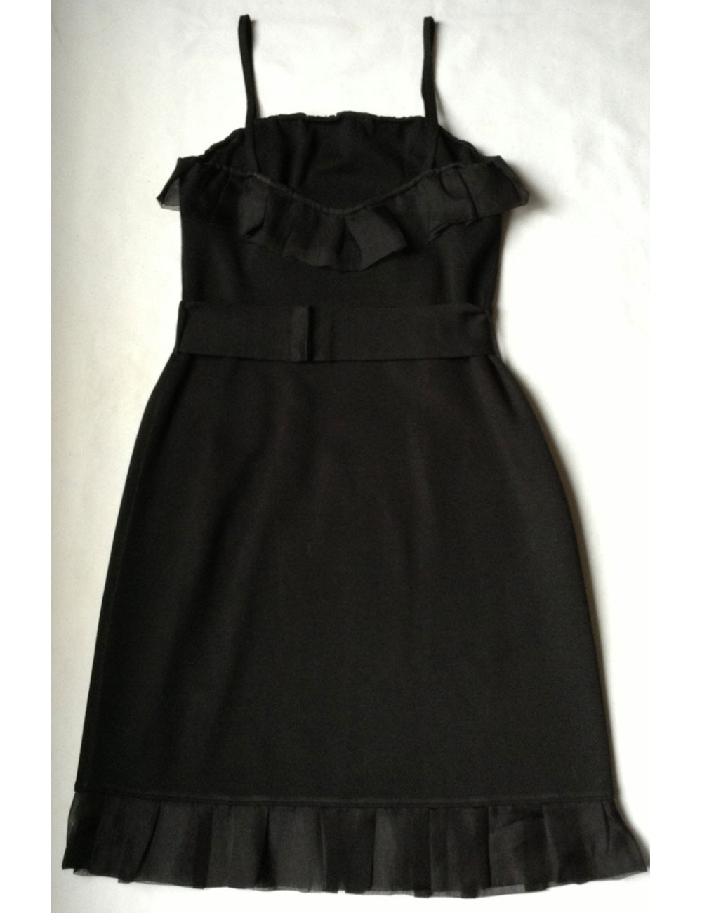 Robe cocktail ceinturé