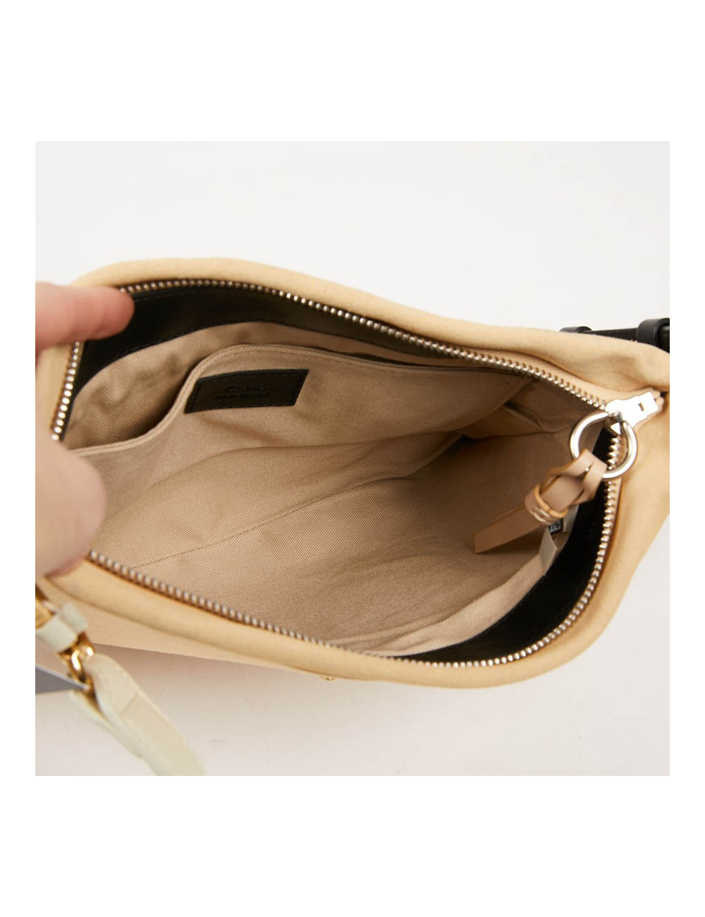 Sac en daim CHLOE beige