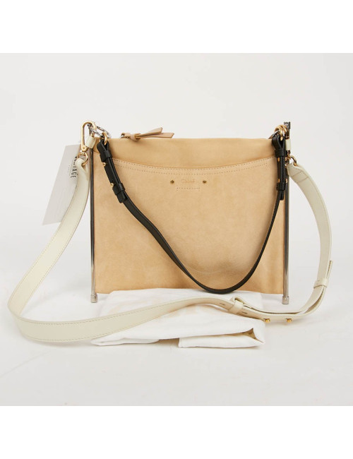 Sac en daim CHLOE beige