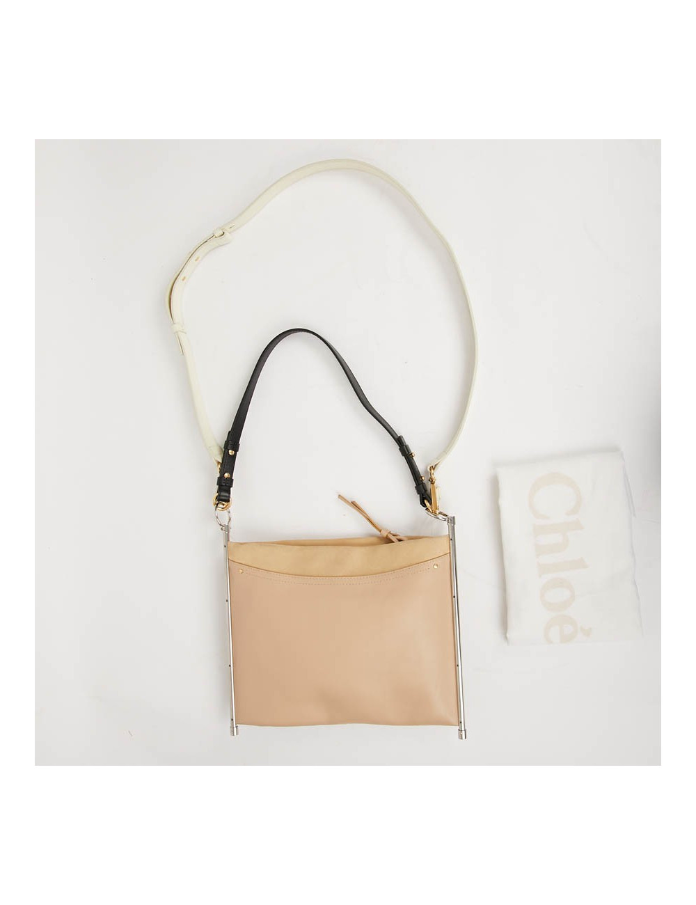Sac en daim CHLOE beige
