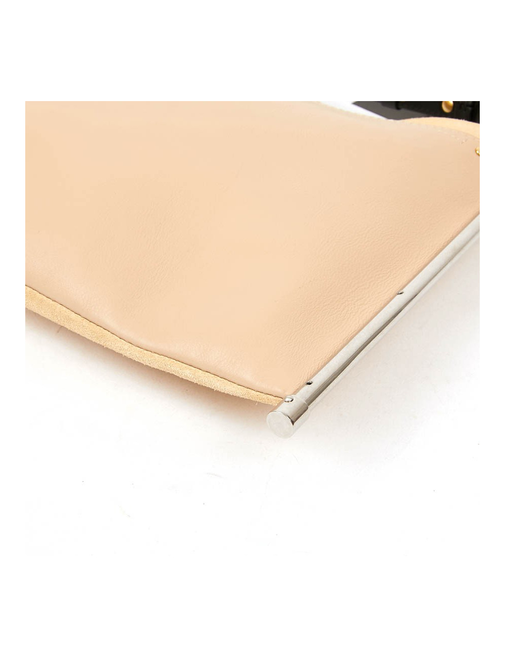 CHLOE Roy bag in Beige Suede and Leather