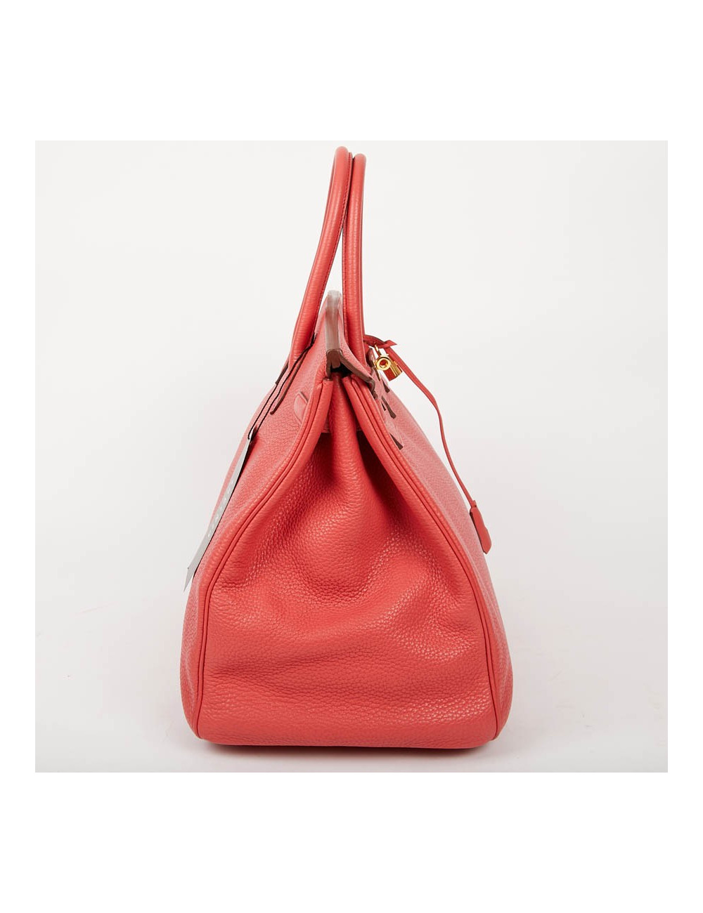 HERMES Birkin 40 Bag in Peony Togo Leather