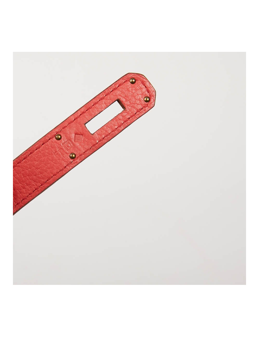 HERMES Birkin 40 Bag in Peony Togo Leather