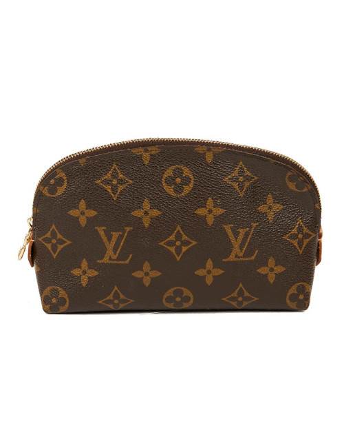 Trousse cosmétique LOUIS VUITTON en toile enduite Monogram