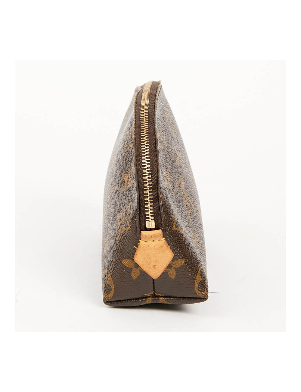 Trousse cosmétique LOUIS VUITTON en toile enduite Monogram