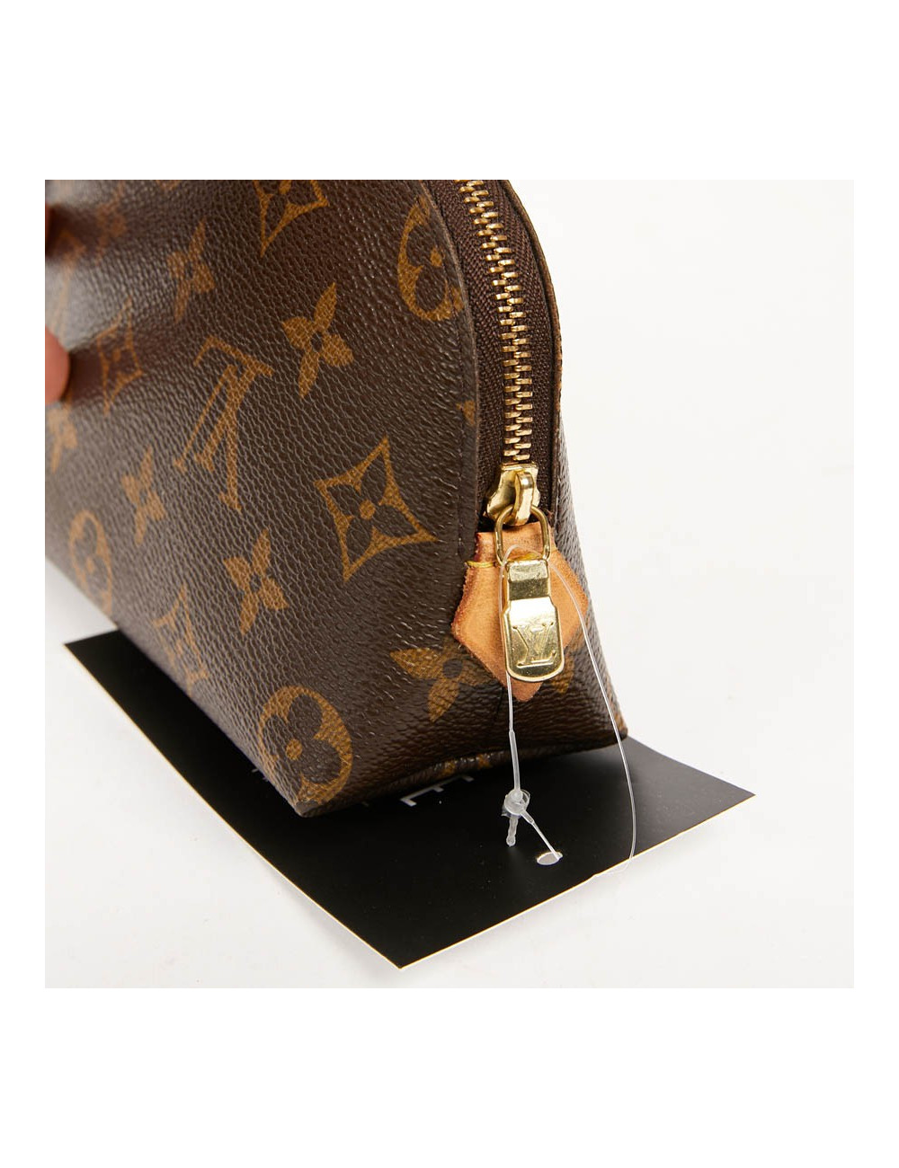 Trousse cosmétique LOUIS VUITTON en toile enduite Monogram