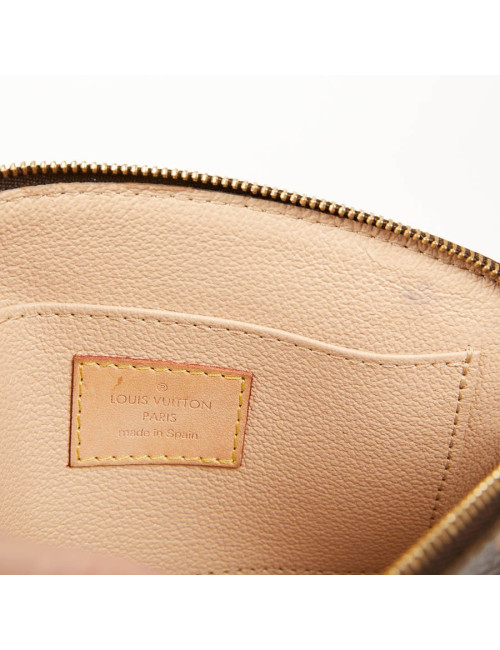 Trousse cosmétique LOUIS VUITTON en toile enduite Monogram