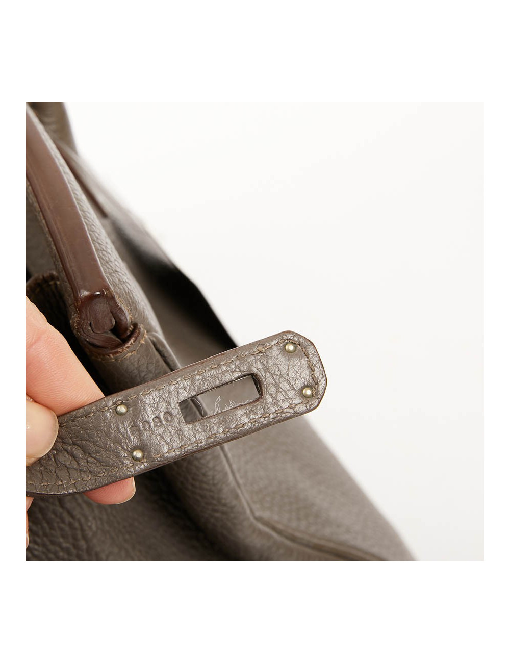 Birkin 35 HERMES cuirn togo étoupe