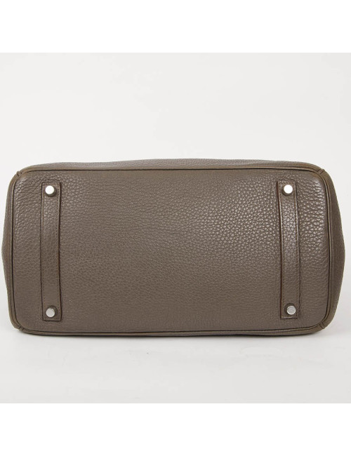 Birkin 35 HERMES cuirn togo étoupe