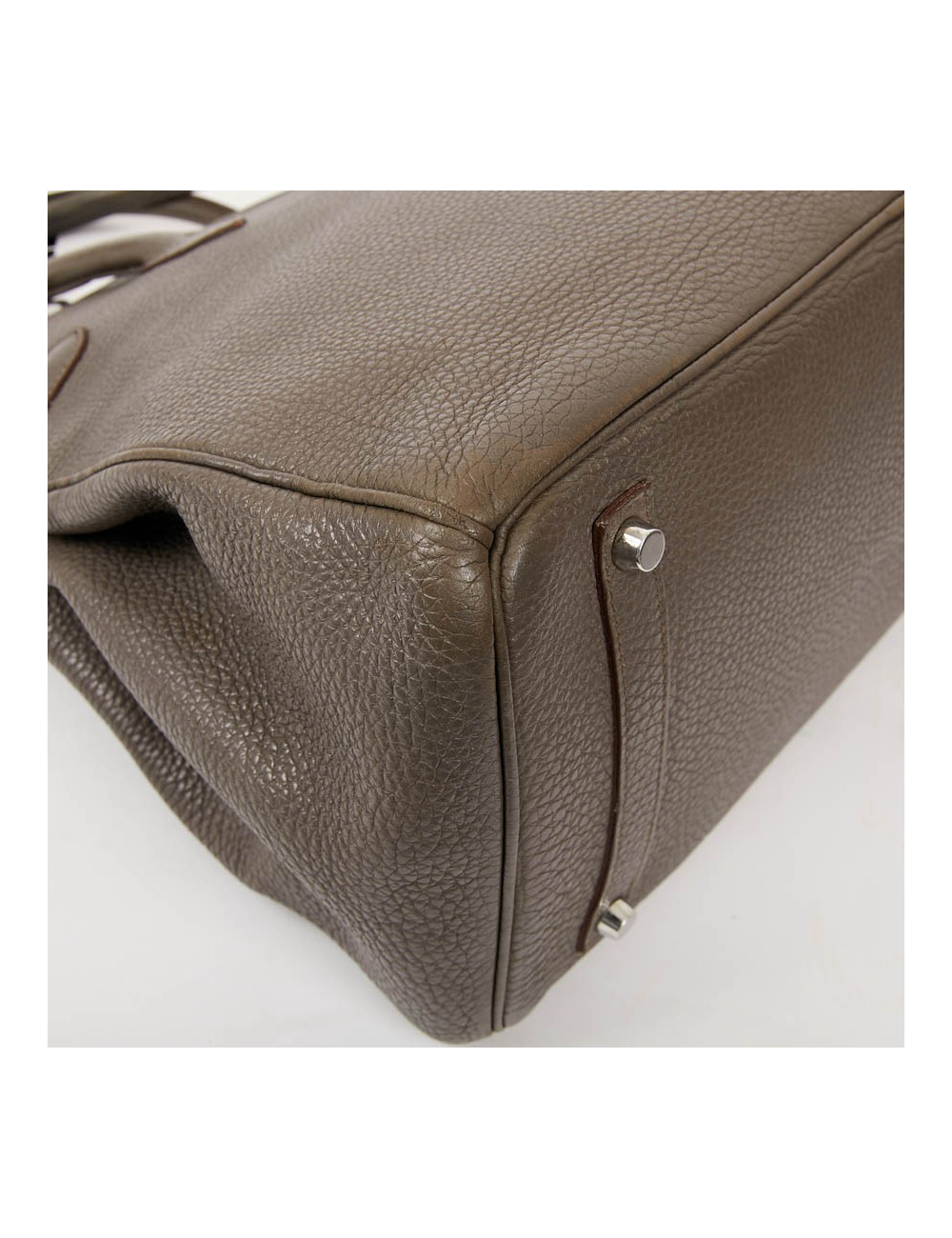 Birkin 35 HERMES cuirn togo étoupe