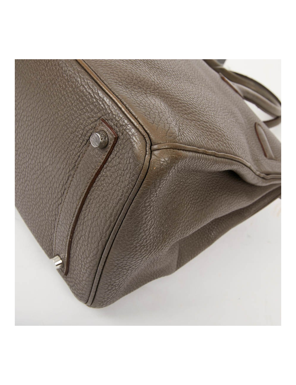 Birkin 35 HERMES cuirn togo étoupe