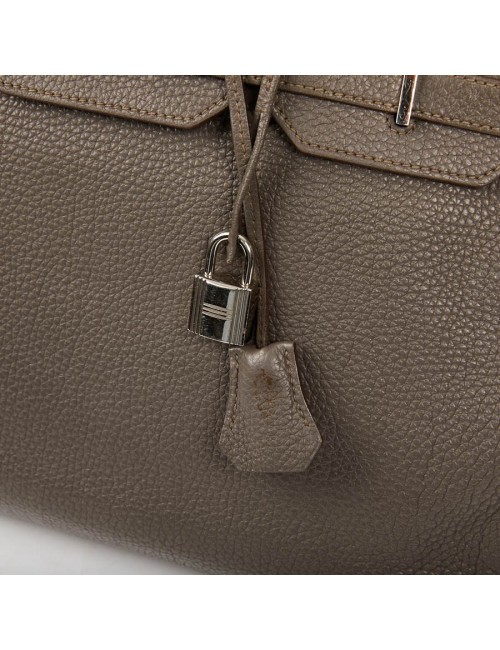 Birkin 35 HERMES cuirn togo étoupe