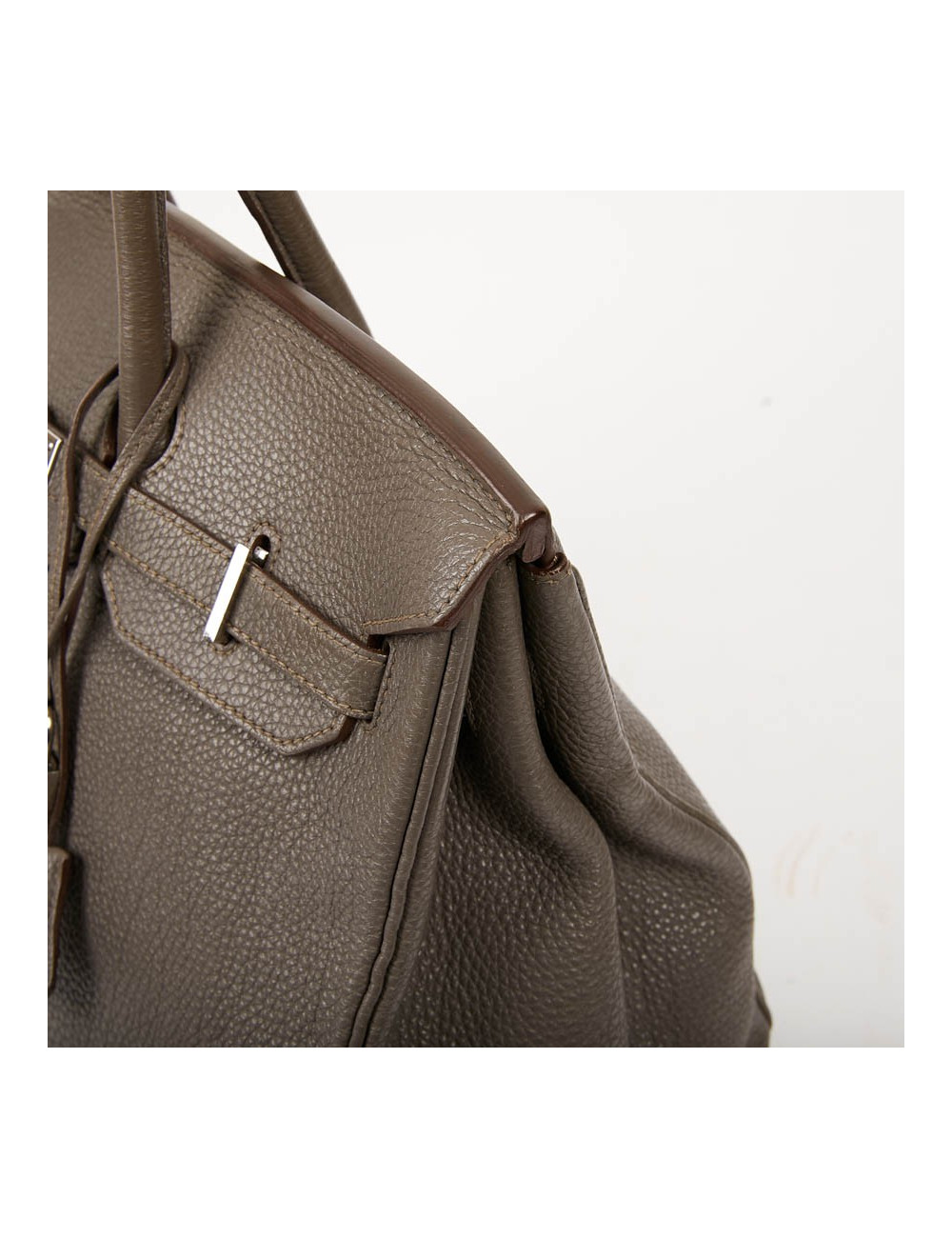 Birkin 35 HERMES cuirn togo étoupe