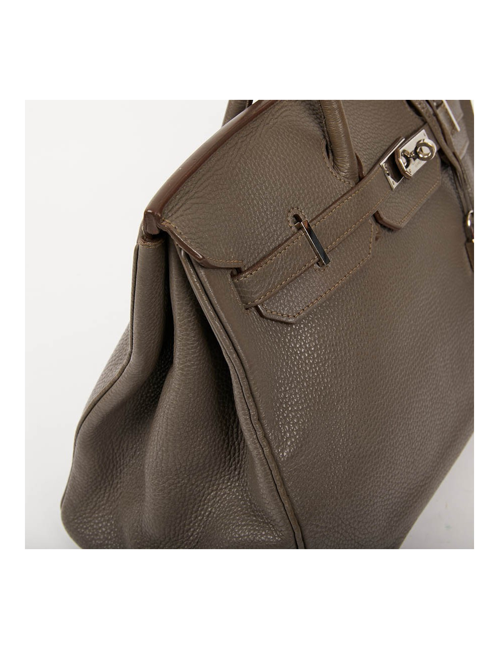 Birkin 35 HERMES cuirn togo étoupe