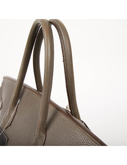 Birkin 35 HERMES cuirn togo étoupe