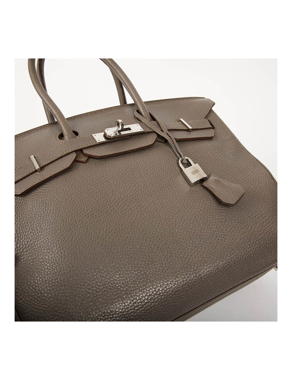 Birkin 35 HERMES cuirn togo étoupe