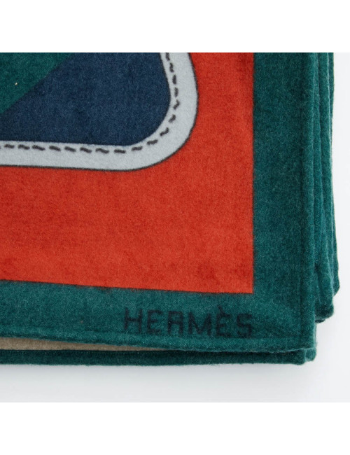 Plaid HERMES Cypres Espelette