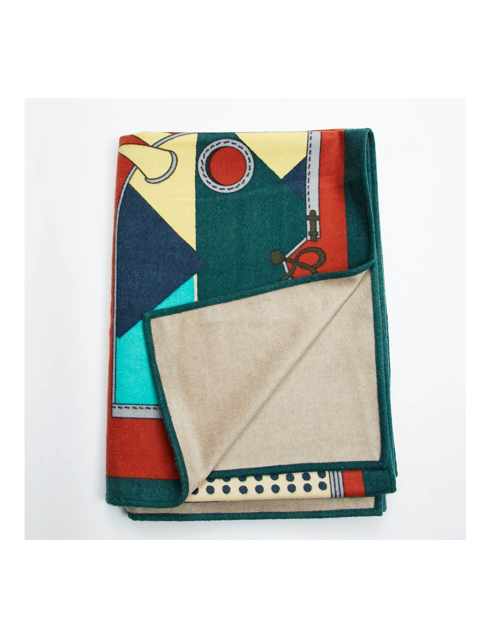 Plaid HERMES Cypres Espelette