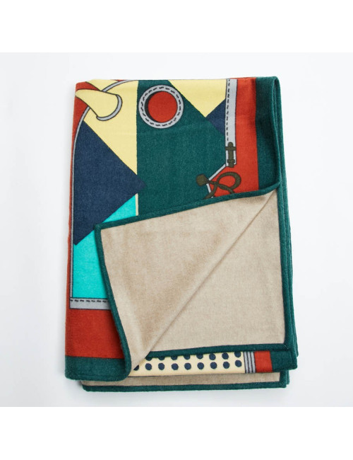 Plaid HERMES Cypres Espelette