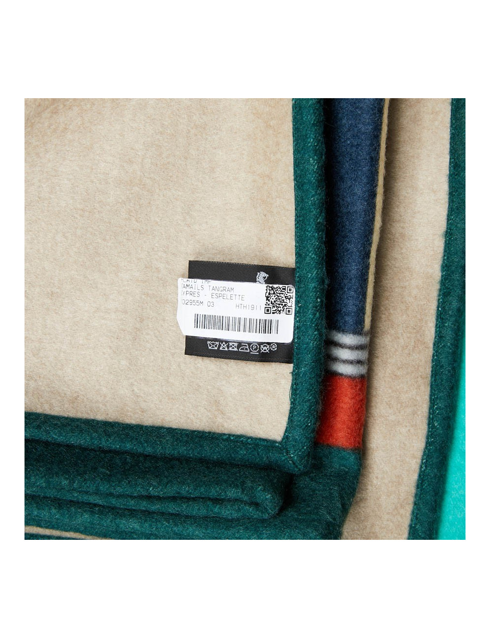 Plaid HERMES Cypres Espelette