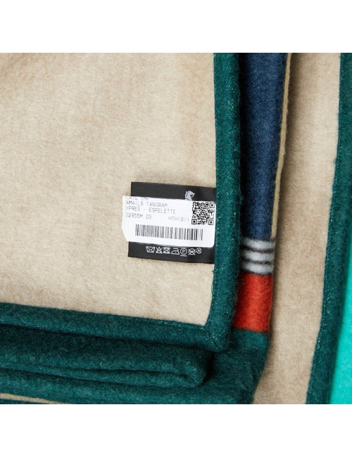 Plaid HERMES Cypres Espelette