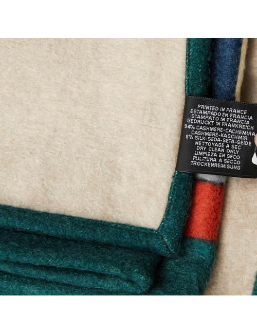 Plaid HERMES Cypres Espelette