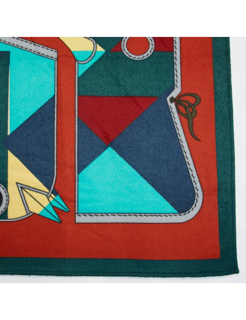 Plaid HERMES Cypres Espelette