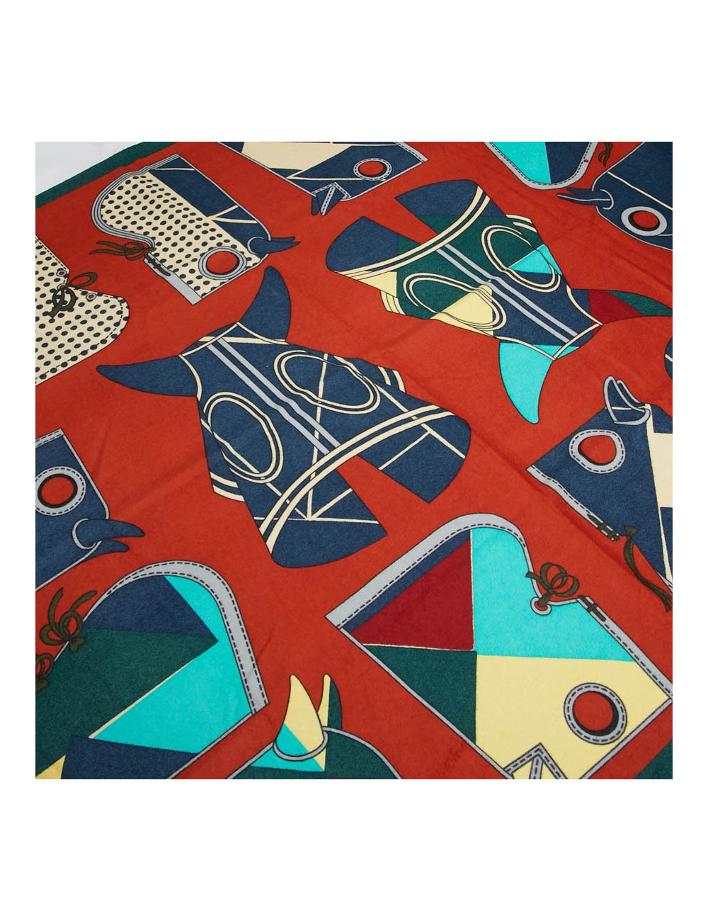 Plaid HERMES Cypres Espelette