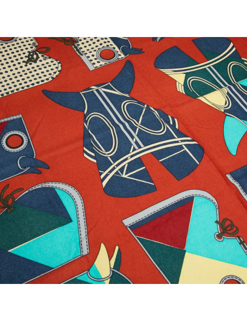 Plaid HERMES Cypres Espelette