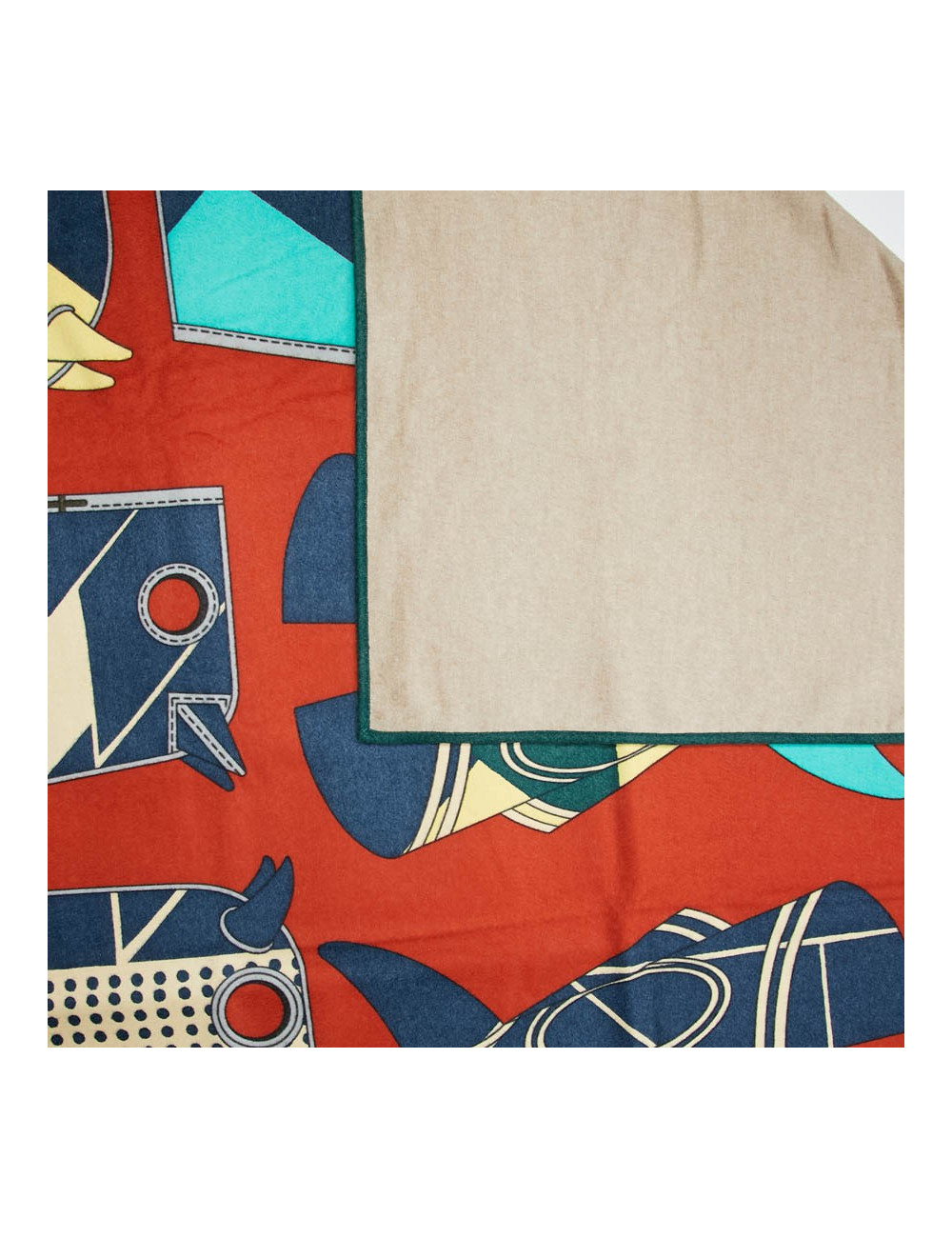 Plaid HERMES Cypres Espelette