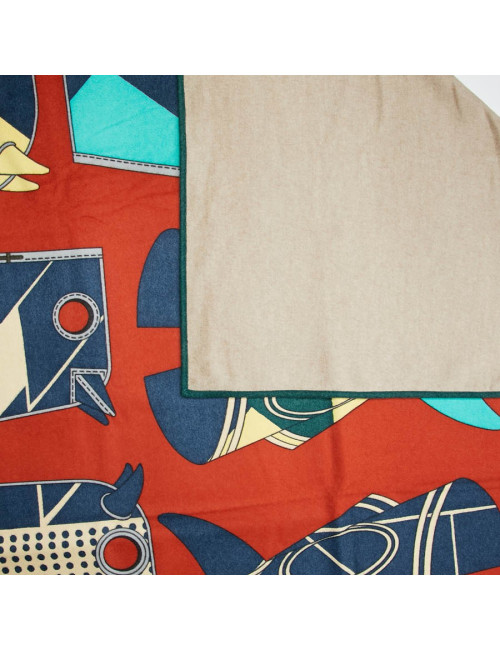 Plaid HERMES Cypres Espelette