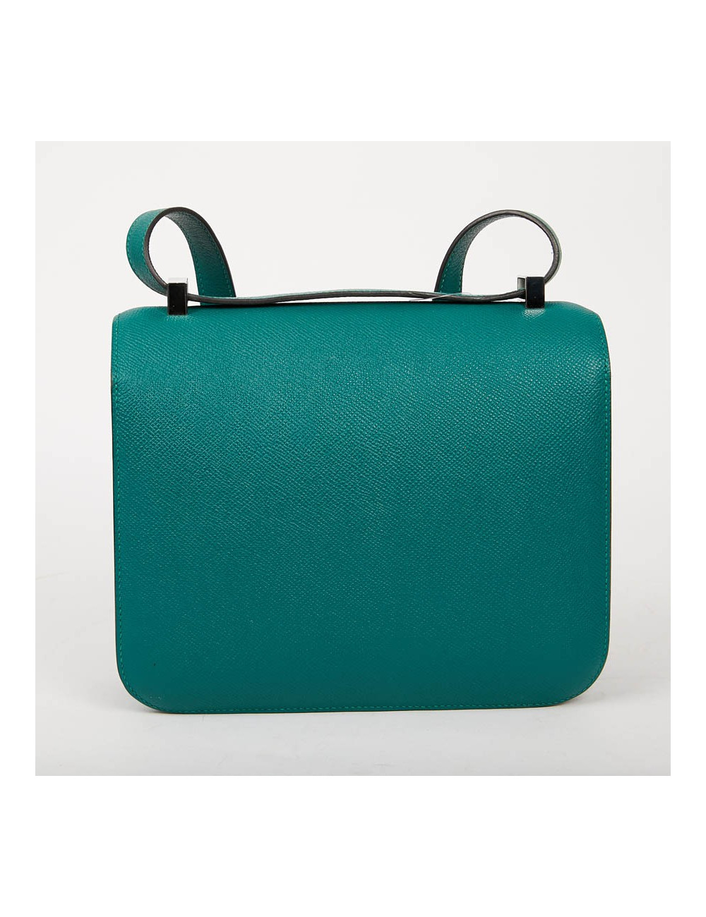 HERMES Constance Elan Bag in Malachite Green Epsom Leather