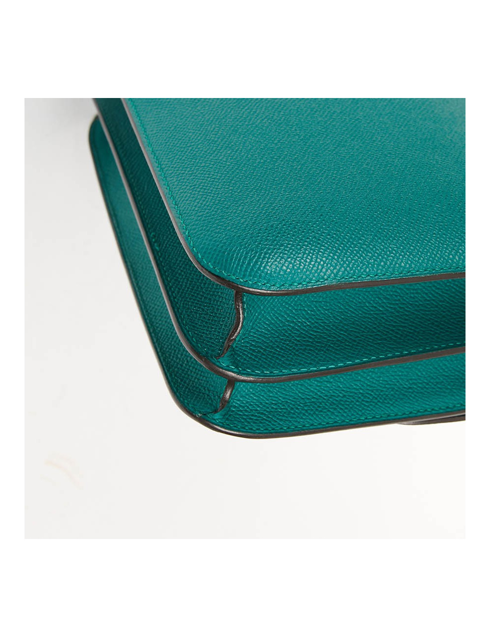 HERMES Constance Elan Bag in Malachite Green Epsom Leather