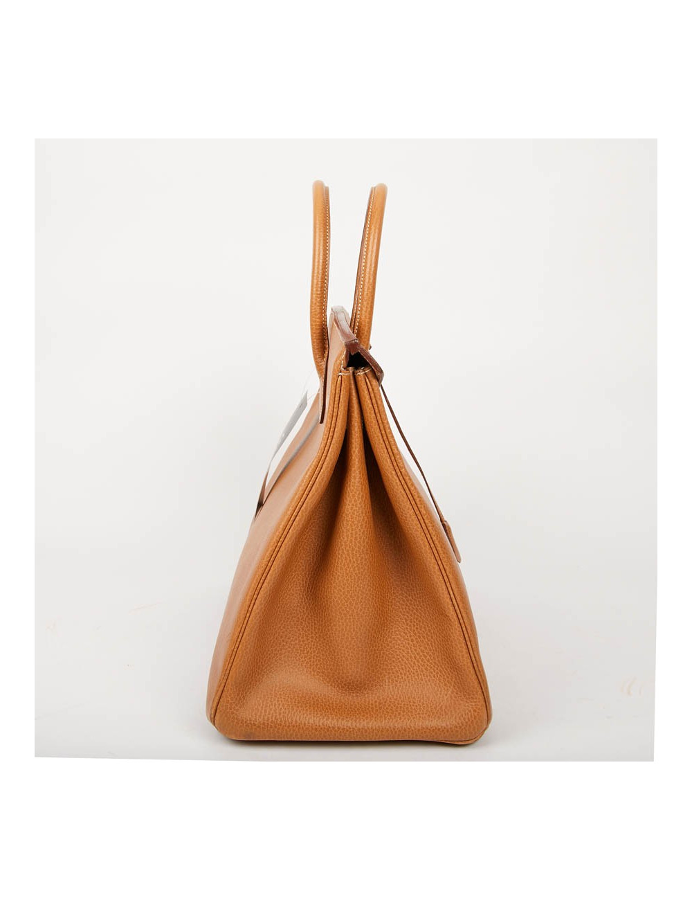 Sac Birkin 40 HERMES cuir Epsom Gold