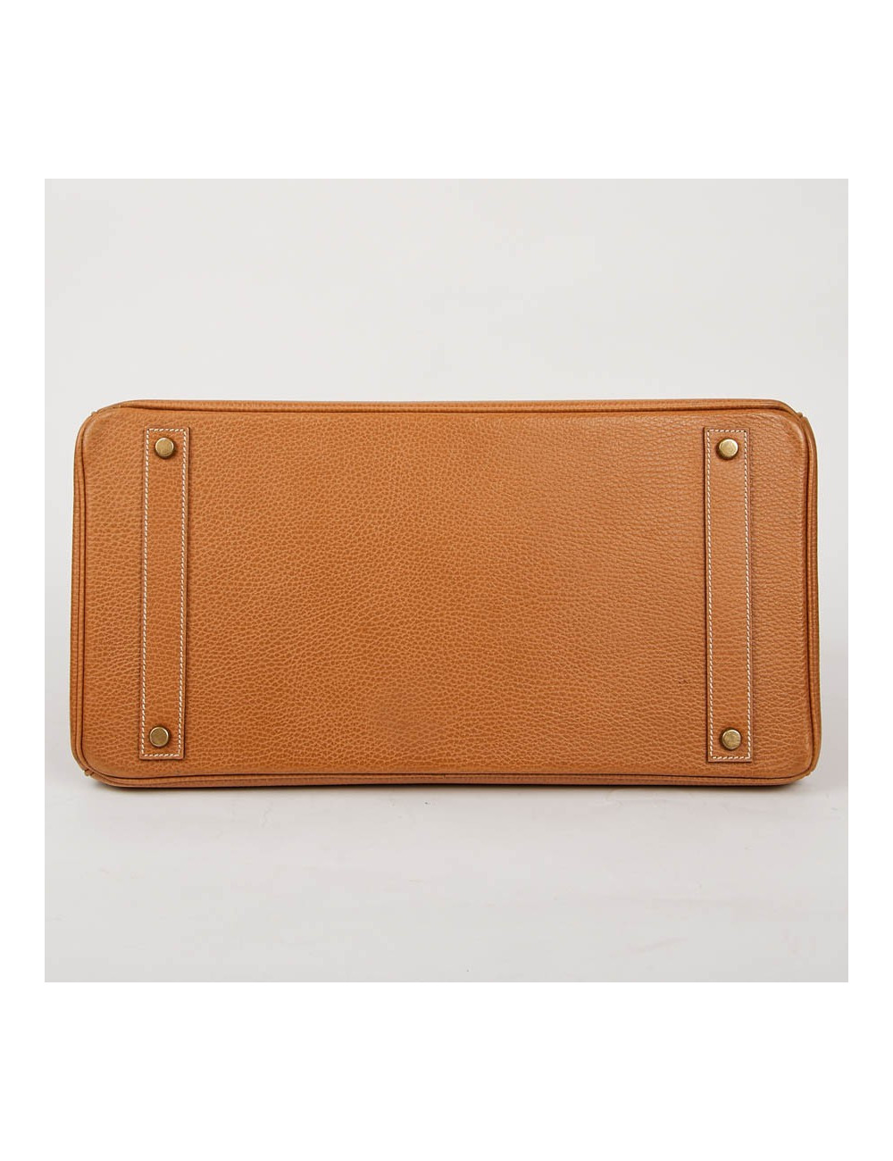 Sac Birkin 40 HERMES cuir Epsom Gold