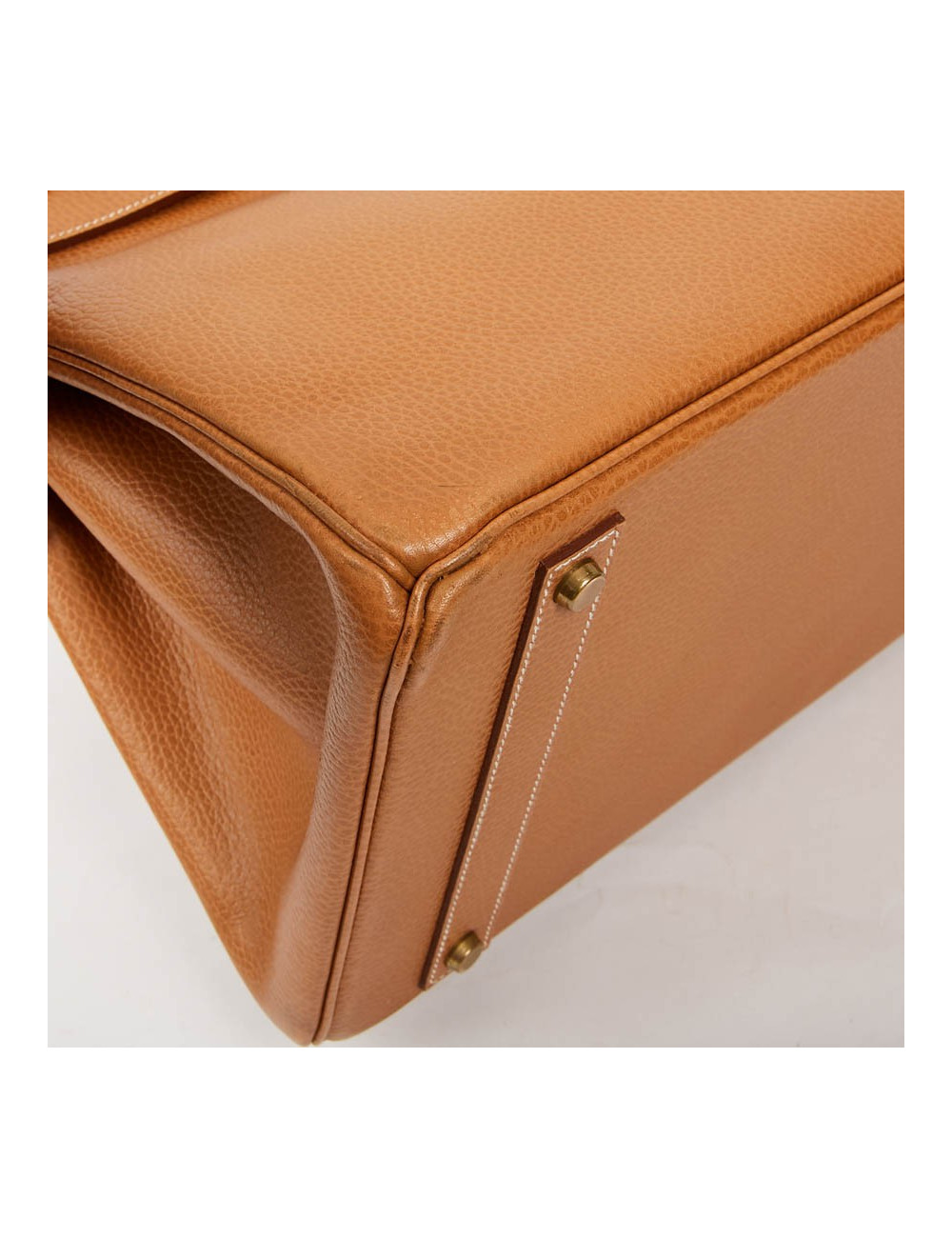 Sac Birkin 40 HERMES cuir Epsom Gold