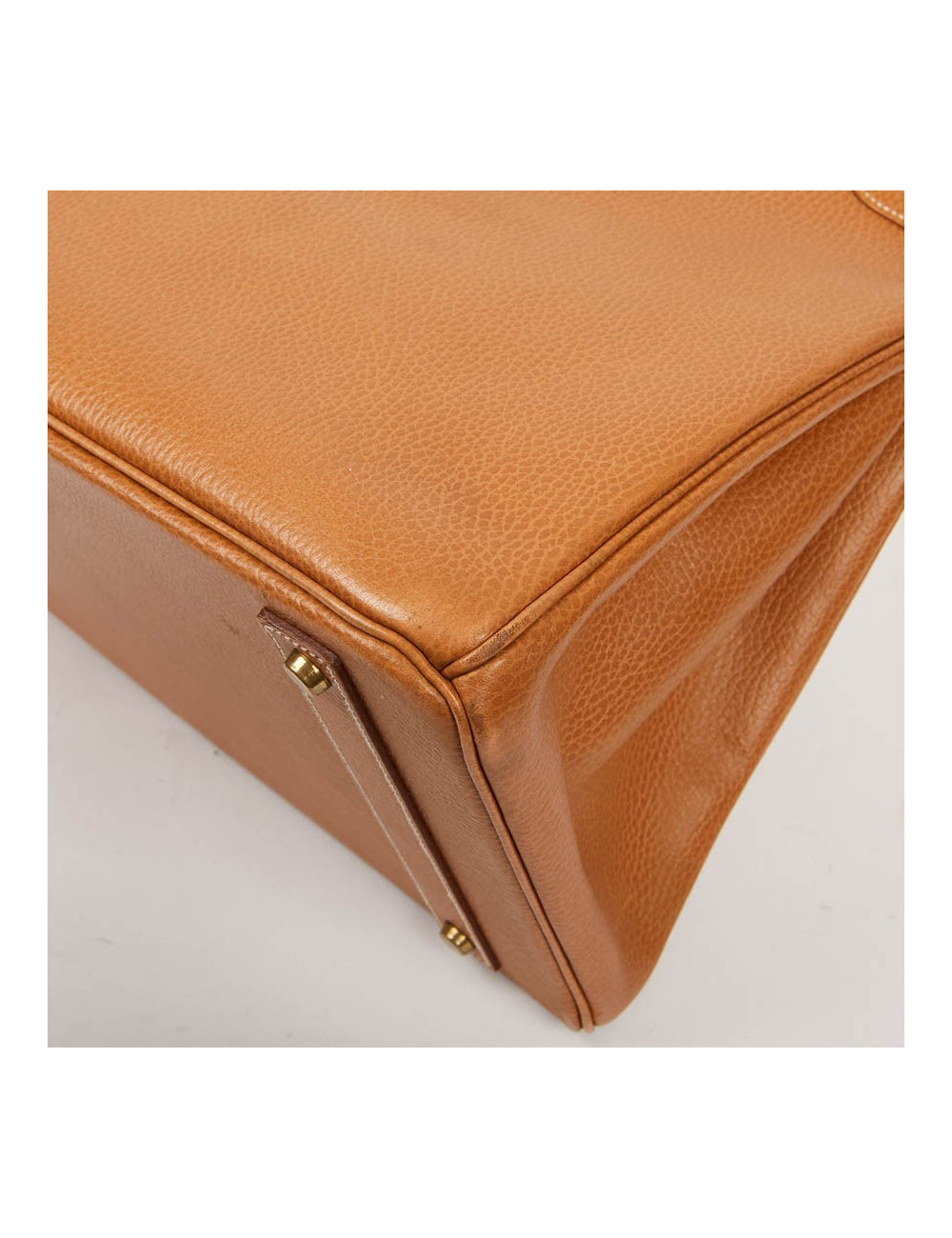 Sac Birkin 40 HERMES cuir Epsom Gold