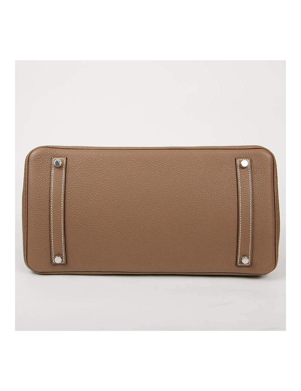 Sac HERMES Birkin 35 cuir Togo Etoupe 