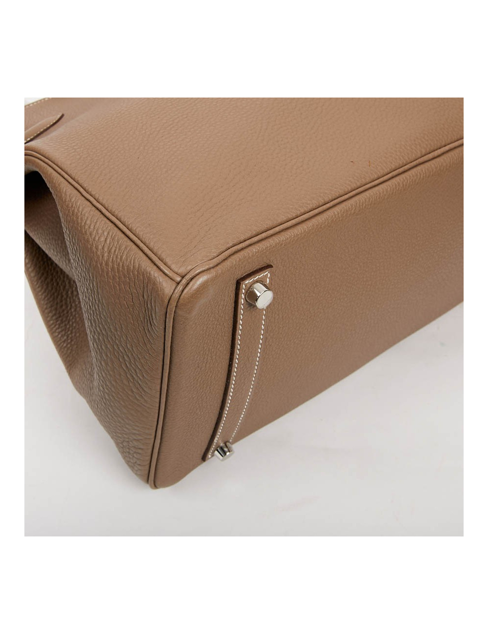 Sac HERMES Birkin 35 cuir Togo Etoupe 