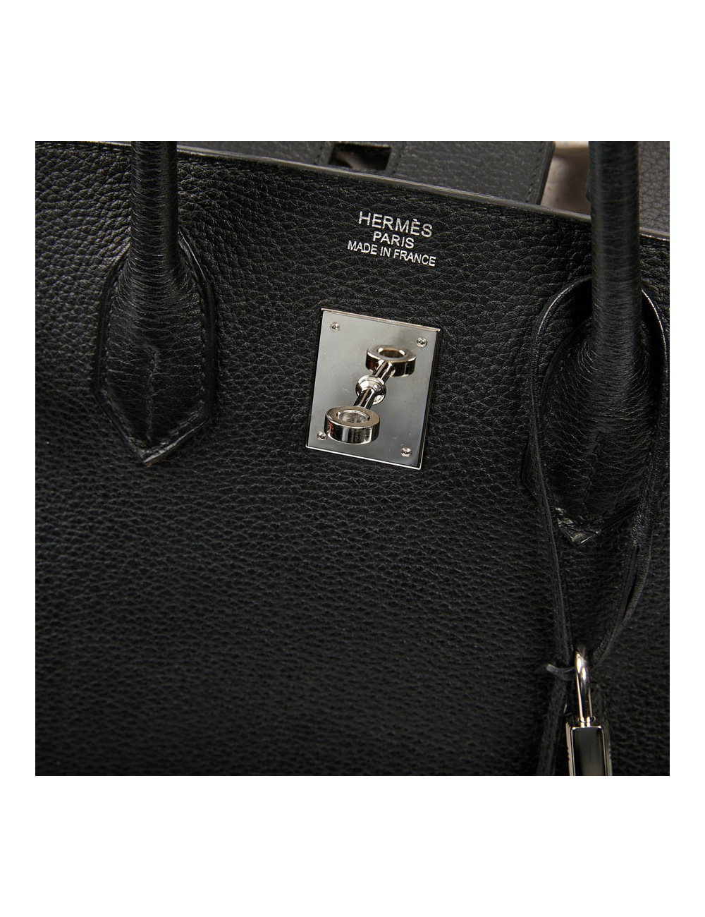 HERMES Birkin 35 Black Togo Leather Bag