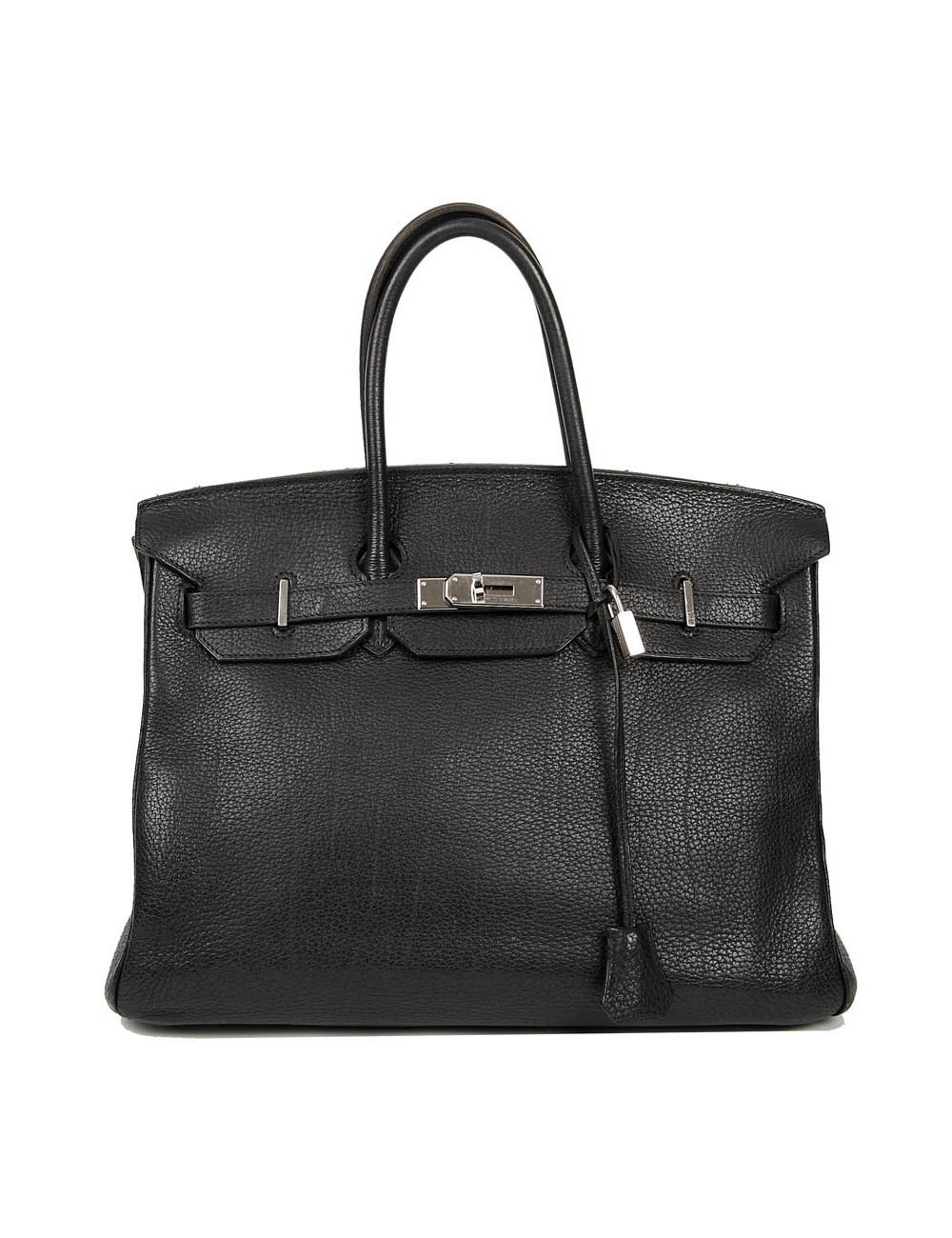 HERMES Birkin 35 Black Togo Leather Bag