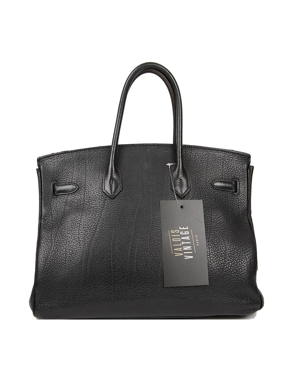 HERMES Birkin 35 Black Togo Leather Bag